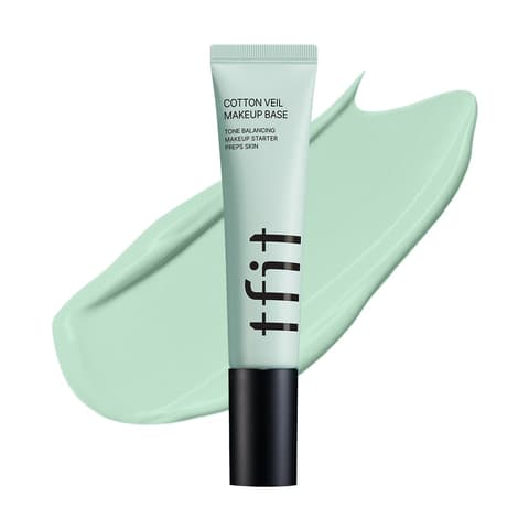 Cotton Veil Makeup Base, 30ml, 01 Pure Green, 1pack