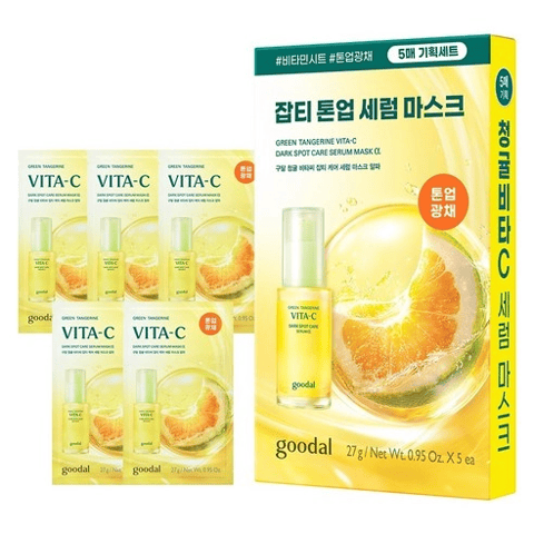 Citrus Vitamin C Blemish Care Serum Mask Alpha, 5ea*3