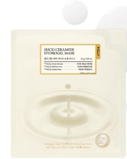 Rice Ceramide Hydrogel Mask, 4ea