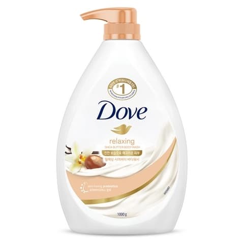 Dove Relaxing Shea Butter Body Wash, 1kg