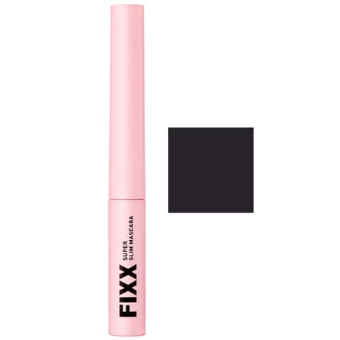 Super Fixx Slim Mascara, 2.8g, 01 Deep Ash Black, 1pack