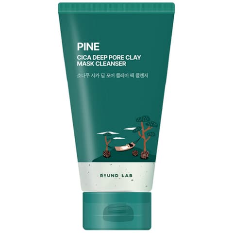 Round Lab Pine Cica Deep Pore Clay Mask Cleanser, 150ml