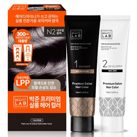 Premium Salon Hair Color, 300ml, Natural Black, 1pack