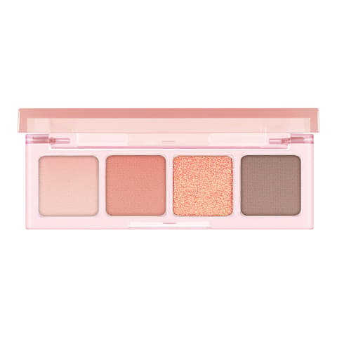 Mood Touch Mini Eye Palette, 2.3g, 02 Blooming Coral, 1pack
