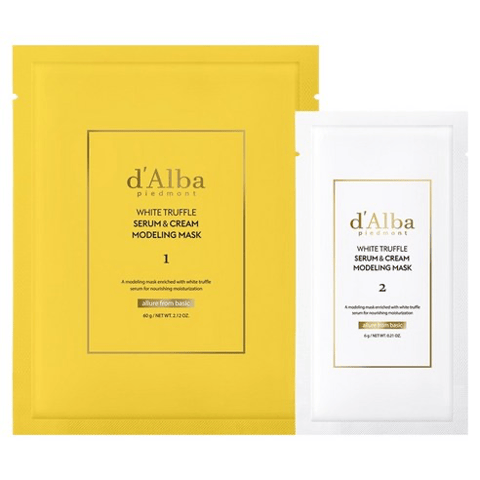 White Truffle Serum and Cream Modeling Mask, 1ea