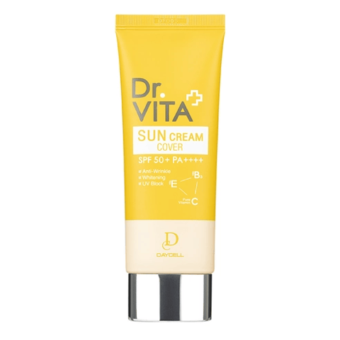 Dr. Vitamin Sun Cream Cover [SPF50+/PA++++], 60g, 1pack