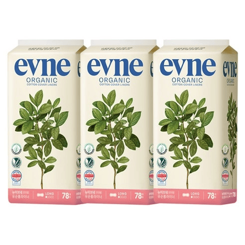 Premium Organic Long Panty Liner, 78eax3