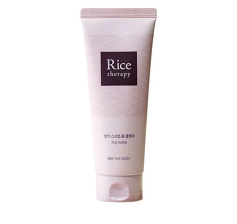 Therapy Rice Bran Scrub Foam Cleanser, 150ml, 1pack