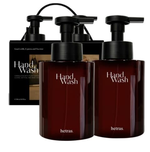 hetras Perfume Bubble Hand Wash [Hotel Wood], 515ml+515ml