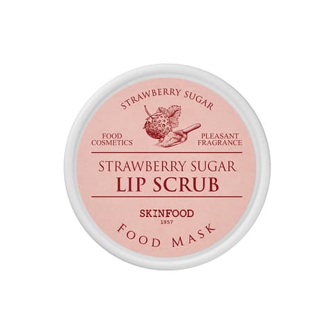 Strawberry Sugar Food Mask Lip Scrub, 21g, 1pack