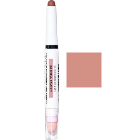 Rough But Pro Lip Pencil, 1.3g, 06 Shell Salmon, 1pack