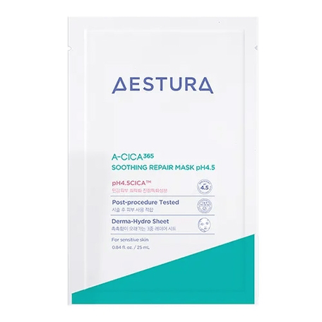 A-Cica 365 Soothing Repair Mask pH4.5, 5ea, 1pack