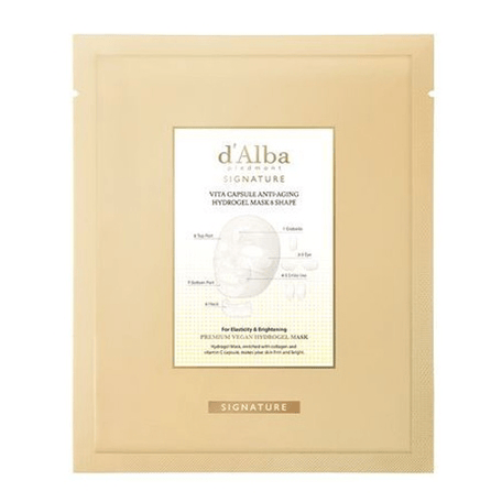 Signature Vita Capsule Anti-Aging Hydrogel Mask, 4ea, 1pack