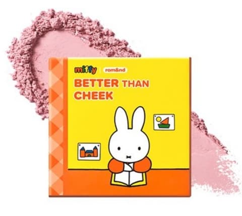 (rom&nd X miffy) Better Than Cheek, 4g, MF03 Vine Nude Book, 1pack