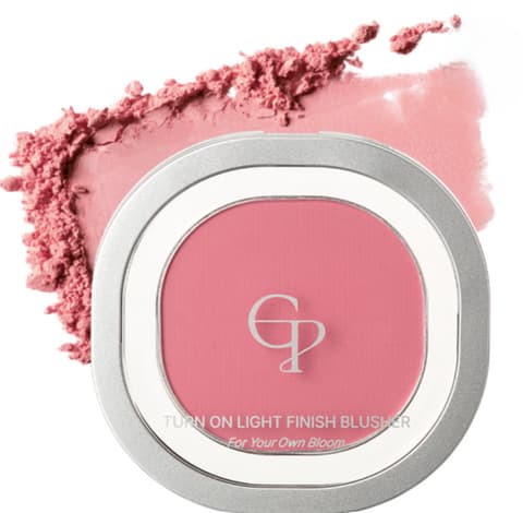 Turn On Light Finish Blusher, 3.4g, 04 Honey Pink, 1pack