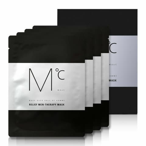 Relief Men-Therapy Mask, 4ea, 1pack