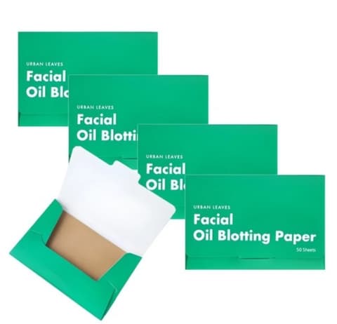 Facial Oil Blotting Paper, 50ea+50ea+50ea+50ea+50ea