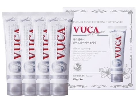 Classic Whitening Toothpaste [Floral Mint Scent], 100g+100g+100g+100g