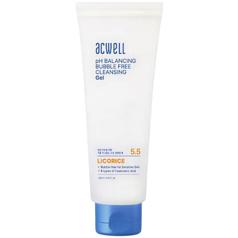 pH Balancing Bubble Free Cleansing Gel, 160ml, 1pack