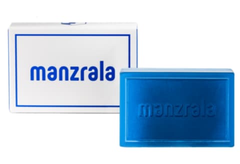 All-in-One Blue Shower Bar, 120g+120g+120g