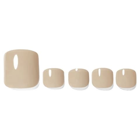 Magic Press Pedicure, 24ea, Cream Beige, 1pack