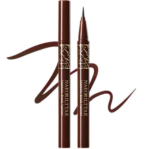 Edge Holic Waterproof Pen Eyeliner, 0.6g, Light Brown, 1pack