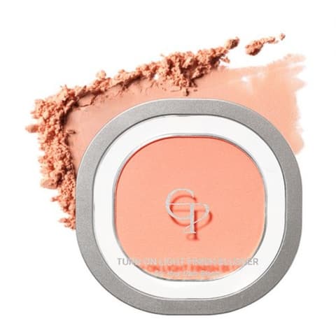 Turn On Light Finish Blusher, 3.4g, 01 Peach Sunset, 1pack