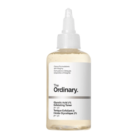 The Ordinary Glycolic Acid 7% Exfoliating Toner, 240ml, 1pack