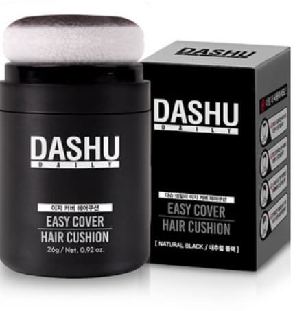 Daily Anti Hair Loss Hair Cushion, 26g, Natural Black, 1pack