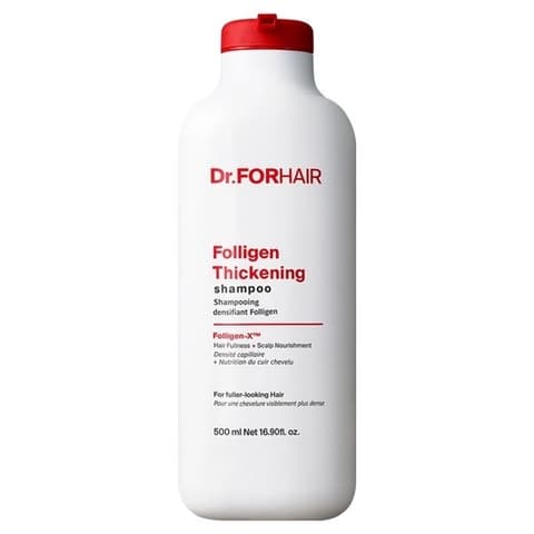 Dr.FORHAIR Folligen Thickening Shampoo (Folligen Shampoo New Formula), 500ml