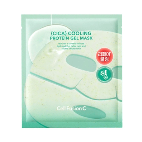 Post Alpha Cica Cooling Protein Gel Mask, 5ea, 1pack