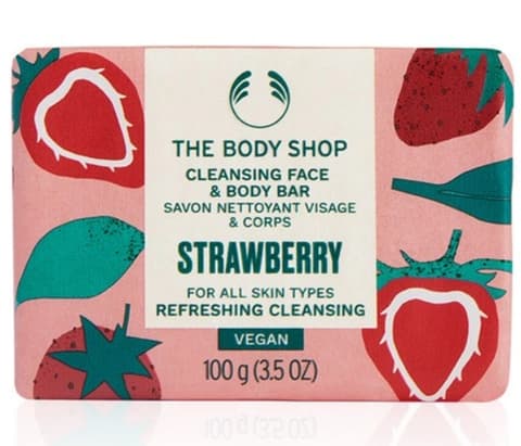 Strawberry Cleansing Face & Body Bar