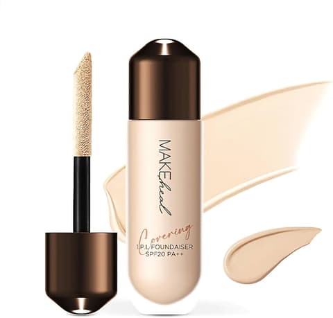1.P.L Foundaiser Foundation [SPF20/PA++], 28g, 21N Clarity, 1pack