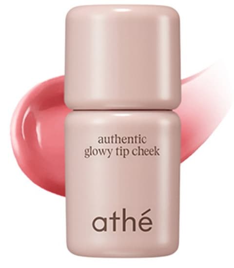 Authentic Glowy Tip Cheek, 4g, Fig Core, 1pack