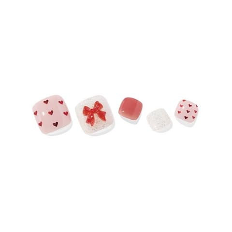 Semi Cure Gel [Pedi], 30ea, P Petit Ruban, 1pack