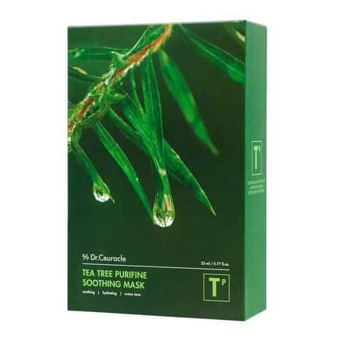 Tea Tree Purifine Soothing Mask, 10ea, 1pack