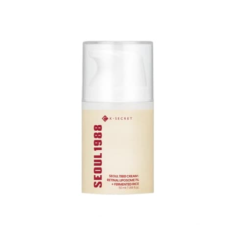 Seoul 1988 Cream: Retinal Liposome 1% + Fermented RIce, 50ml