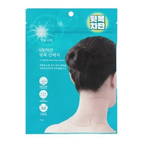 UV Block Neck Sun Patch, 4ea