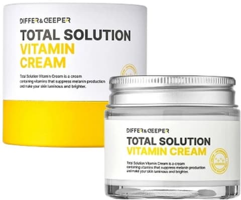 Total Solution Vitamin Cream, 70g, 1pack