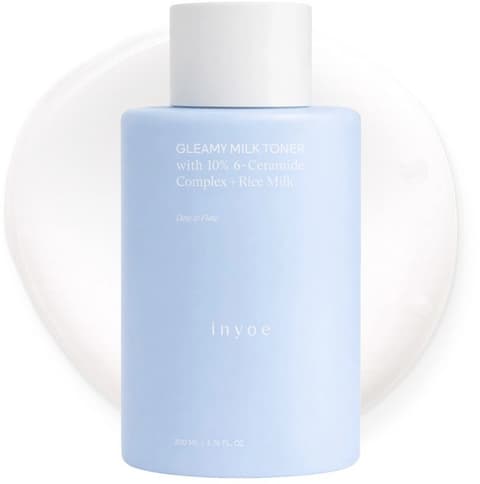 Gleamy Milk Toner with 10% 6-Ceramide Complex + Rice Milk, 200ml, 1pack