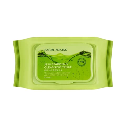 Jeju Sparkling Cleansing Tissue, 50eax4, 1pack