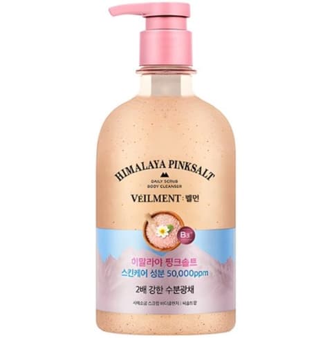 Natural Spa Dead Sea Salt Scrub Body Wash  [Himalayan Pink Salt]