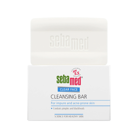 Clear Face Cleansing Bar, 100g, 1pack