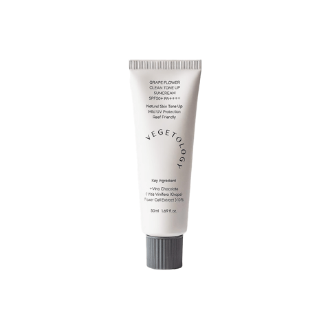 Grape Flower Clean Tone-up Sun Cream, 50ml, 1pack