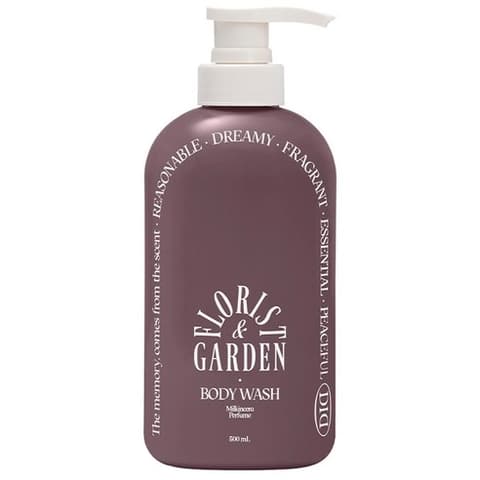 Milk In Cera Perfume Body Wash [Florist Garden], 500ml, 1pack