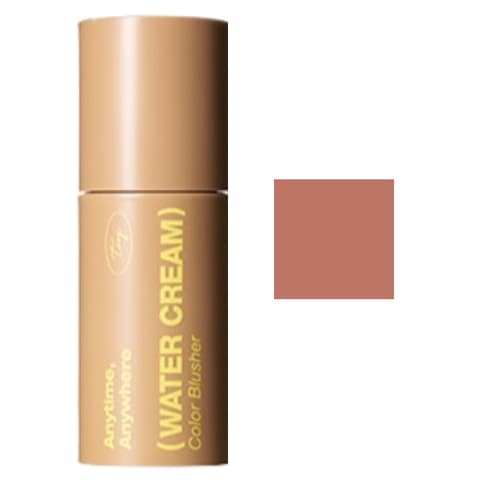 Water Cream Color Blusher, 5.5g, W06 Mocha Pop, 1pack