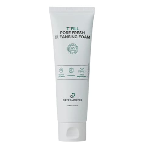 Pore Fresh Cleansing Foam, 120ml, 1pack