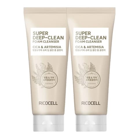 Centella Asiatica Mugwort Super Deep Clean Foam Cleanser, 220ml