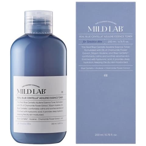 Real Blue Centella Azulene Essence Toner