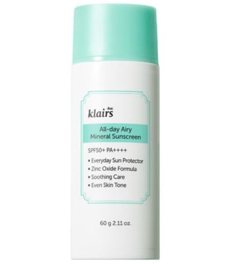 All Day Airy Mineral Sunscreen [SPF50+/PA++++]